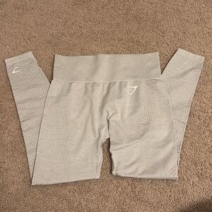 Gymshark Vital Seamless 2.0 Leggings, light grey size S